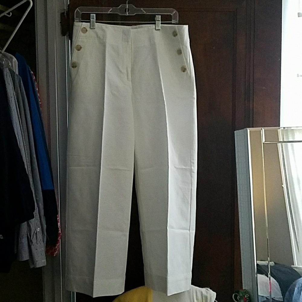 Loft Wide Leg Ankle Trouser